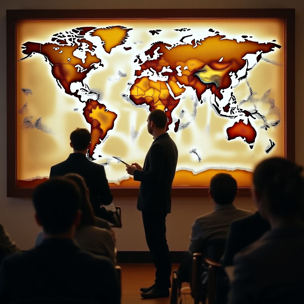 Clase magistral sobre geopolítica petrolera